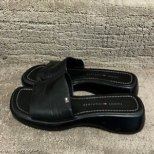 Vintage Tommy Hilfiger Chunky Slide Heels
